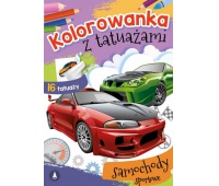 KOLOROWANKA Z TATUAŻEM SAMOCHODY SPORTOWE, Podkategoria, Kategoria
