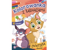 KOLOROWANKA Z TATUAŻEM ZWIERZĘTA DOMOWE, Podkategoria, Kategoria