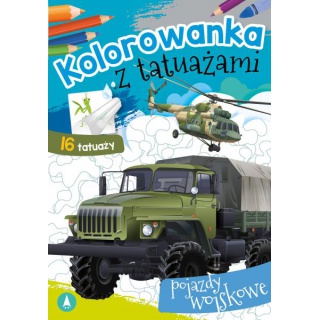 KOLOROWANKA Z TATUAŻEM POJAZDY WOJSKOWE, Podkategoria, Kategoria