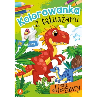 KOLOROWANKA Z TATUAŻEM MAŁE DINOZAURY, Podkategoria, Kategoria