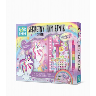 PAMIĘTNIK SECRET MESSAGE UNICORN, Podkategoria, Kategoria