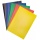Teczka z gumką OFFICE PRODUCTS, karton, A4, 300gsm, 3-skrz., mix kolorów