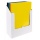 Teczka z gumką OFFICE PRODUCTS, karton, A4, 300gsm, 3-skrz., mix kolorów