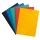 Teczka z gumką OFFICE PRODUCTS, preszpan, A4, 390gsm, 3-skrz., mix kolorów