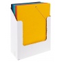 Teczka z gumką OFFICE PRODUCTS, preszpan, A4, 390gsm, 3-skrz., mix kolorów, Teczki płaskie, Archiwizacja dokumentów