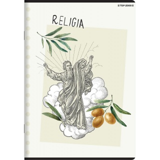 ZESZYT A5 60K.KRATKA RELIGIA 10szt., Podkategoria, Kategoria
