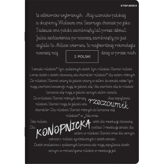 ZESZYT A4 60K.LINIA J.POLSKI 5szt., Podkategoria, Kategoria