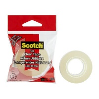 Adhesive tape SCOTCH 508, 19mmx33m, transparent yellow