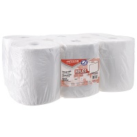 Cellulose kitchen towels OFFICE PRODUCTS Kolos, 2-ply, 500 leaves, 6 rolls