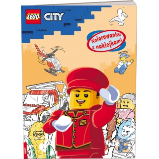 KOLOROWANKA Z NAKLEJKAMI LEGO CITY, Podkategoria, Kategoria