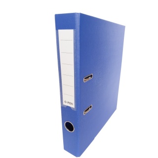 SEGREGATOR A4 5cm NIEBIESKI DWUST.OKLEJANY