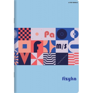 ZESZYT TOP A5 60K.KRATKA ŚCIĄGA FIZYKA /10/, Podkategoria, Kategoria