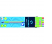 Thin pen SCHNEIDER LINE-UP PASTEL, 0,4mm, 10 pcs, box with tag - color mix