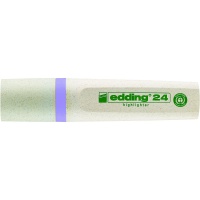 Zakreślacz E-24 ECOLINE EDDING, 2-5 mm, pastelowy fiolet, Textmarkery, Artykuły do pisania i korygowania