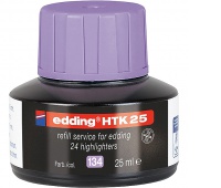 Stacja uzupełniająca E-HTK 25 do zakreślaczy EDDING, pastelowy fiolet, Textmarkery, Artykuły do pisania i korygowania