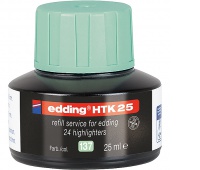 Stacja uzupełniająca E-HTK 25 do zakreślaczy EDDING, pastelowy zielony, Textmarkery, Artykuły do pisania i korygowania