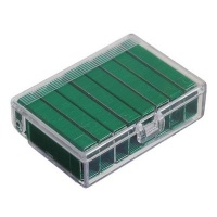Zszywki 24/6 KANGARO, pudełko plastikowe, zielone, Zszywki, Drobne akcesoria biurowe