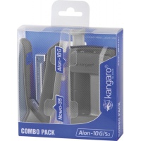 Stapler set New-35 + Aion-10G punch, pendant box, metallic grey