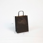 Torebka prezentowa CLAIREFONTAINE, papierowa, 16x21x8cm, 110g/m2, kraft, czarna