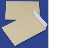 Koperty z taśmą silikonową OFFICE PRODUCTS, HK, C5, 162x229mm, 90gsm, 500szt., brązowe, Koperty, Koperty i akcesoria do wysyłek