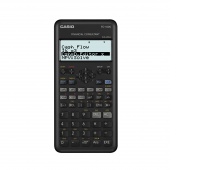 Financial calculator CASIO FC-100V II, 4-line display, 80x161x13,7mm, grey