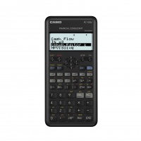 Kalkulator finansowy CASIO FC-100V II, 4-liniowy wyświetlacz, 80x161x13,7mm, szary, Kalkulatory, Urządzenia i maszyny biurowe