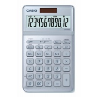 Kalkulator biurowy CASIO JW-200SC-BU BOX, 12-cyfrowy, 109x183,5x10,8mm, niebieski, Kalkulatory, Urządzenia i maszyny biurowe