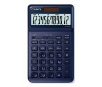 Kalkulator biurowy CASIO JW-200SC-NY BOX, 12-cyfrowy, 109x183,5x10,8mm, granatowy, Kalkulatory, Urządzenia i maszyny biurowe