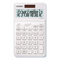 Kalkulator biurowy CASIO JW-200SC-WE-S, 12-cyfrowy 109x183,5mm, biały