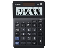 Office calculator CASIO MS-10F, 10-digit, 103x147x28,8mm, black