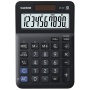 Kalkulator biurowy CASIO MS-10F, 10-cyfrowy, 103x147x28,8mm, czarny