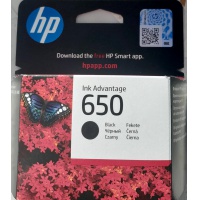 Tusz do drukarki HP 650 black, Tusze HP, Tusze