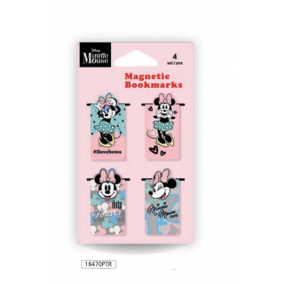 ZAKŁADKI MAGNETYCZNE 4szt.MIX MINNIE MOUSE, Podkategoria, Kategoria