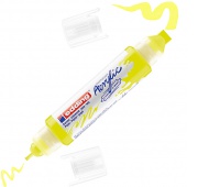 Acrylic marker 3D e-5400 EDDING, double, 2-3 mm, 5-10 mm, neon yellow