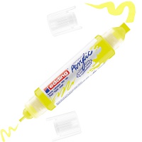 Acrylic marker 3D e-5400 EDDING, double, 2-3 mm, 5-10 mm, neon yellow