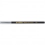 Pen with brush tip e-1340 EDDING, metallic silver