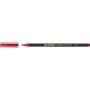 Pen with brush tip e-1340 EDDING, metallic red