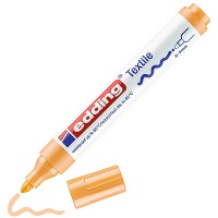 Textile marker e-4500 EDDING, 2-3 mm, light orange
