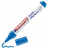 Marker tekstylny e-4500 EDDING, 2-3 mm, jasnoniebieski, Markery, Artykuły do pisania i korygowania