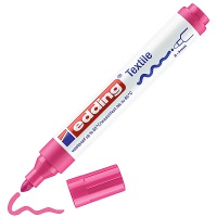 Textile marker e-4500 EDDING, 2-3 mm, pink neon