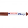 Textile marker e-4500 EDDING, 2-3 mm, brown