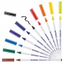 Pisak tekstylny e-4600 EDDING, 1 mm, 10 szt., mix kolorów, Pisaki, Artykuły do pisania i korygowania