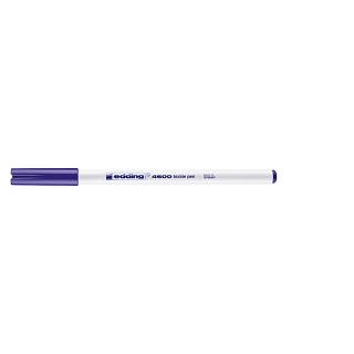 Pisak tekstylny e-4600 EDDING, 1 mm, fioletowy, Pisaki, Artykuły do pisania i korygowania