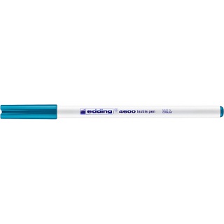 Pisak tekstylny e-4600 EDDING, 1 mm, błękit orientalny, Pisaki, Artykuły do pisania i korygowania