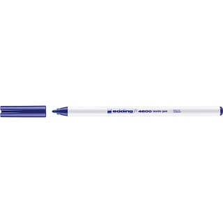 Pisak tekstylny e-4600 EDDING, 1 mm, niebieski, Pisaki, Artykuły do pisania i korygowania