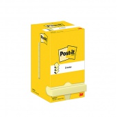 Sticky notes Post-it® Z-Notes (R-330), 76x76mm, 12x100 sheets, yellow