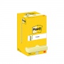 Sticky notes Post-it® Z-Notes (R-330), 76x76mm, 12x100 sheets, yellow