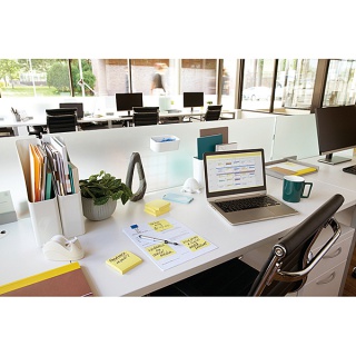 Karteczki samoprzylepne POST-IT® Z-Notes (R-330), 76x76mm, 12x100 kart., żółte, Bloczki samoprzylepne, Papier i etykiety