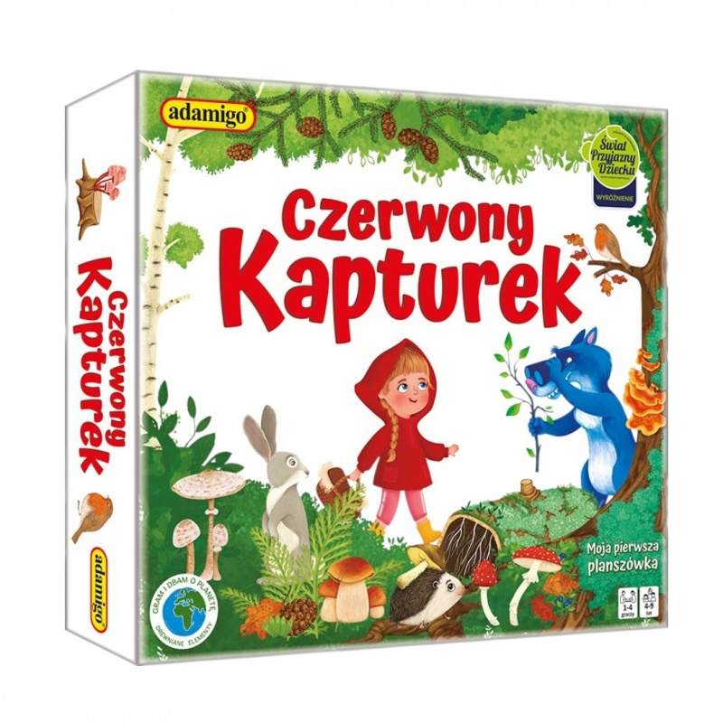 CZERWONY KAPTUREK - gra planszowa, Planszowe, Gry