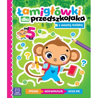 Łamigłówki dla przedszkolaka z wesołą małpką. Rysu, Podkategoria, Kategoria